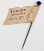 1908 WILLS VICTORIAN FOOTBALL FLAGS: Footscray F.C. (Capstan back) with pin. - 2