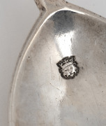Charles I English sterling silver St. Mathias apostle spoon, William Cawdell of London, circa 1633, ​​​​​​​18cm long, 60 grams. - 5