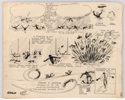 Cartoonist SAMUEL WELLS at ESSENDON MATCHES: May 1922 Essendon defeats South Melbourne by kicking 7 goals to nil in the last quarter; May 1922 Essendon draws with Fitzroy (with no goals kicked in the first quarter); the 1922 Preliminary Final in which Fit - 4