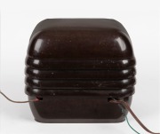 KRIESLER "Beehive" vintage brown bakelite mantle radio, 22cm high. - 2