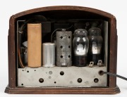 PHILCO vintage walnut cased mantle radio, ​​​​​​​23cm high. - 2