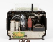 MALLARD model 558 vintage brown bakelite mantle radio, circa 1940s, 23cm high including dial. - 2