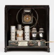 STROMBERG-CARLSON vintage walnut veneered mantle radio, 38cm high. - 2
