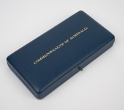 1966 PROOF SET: RAM six-coin set in presentation case with box. The first ever annual release of Australia's circulating coins in proof form. - 2