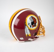 NFL - REDSKINS: Full-size 1989 Riddell gridiron helmet (size L), with the now defunct logo on either side and "Meets NOCSAE Standard" inscription on rear. - 4