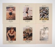 SWANS BROWNLOW MEDALLISTS: Collection of thirteen signed pictures, all window mounted, 25.5 x 20cm overall; noted Ron Clegg, Fred Goldsmith, Bob Skilton, Peter Bedford, Graham Teasdale, Barry Round, also Bob Pratt and Jack Williams, plus two other unsigne - 3