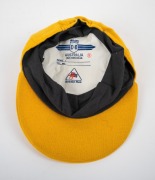 Australian 'Baggy Gold' One-Day International Cap, with embroidered Australian Coat-of-Arms on front. Superb condition. - 4