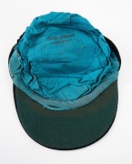 KEITH STACKPOLE'S VICTORIAN TEAM CRICKET CAP: Circa 1960s baggy blue, embroidered "VCA" logo on front, fair condition. - 4