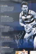 PATRICK DANGERFIELD PERFECTION 2016 BROWNLOW MEDALLIST: Signed poster, limited edition 73/135, attractively framed and glazed, together with a replica Brownlow Medal, and accompanied by a CoA; 78 x 103cm overall. - 3