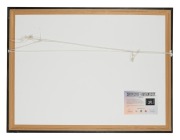PATRICK DANGERFIELD PERFECTION 2016 BROWNLOW MEDALLIST: Signed poster, limited edition 73/135, attractively framed and glazed, together with a replica Brownlow Medal, and accompanied by a CoA; 78 x 103cm overall. - 4