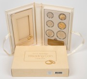 2014 WEDDING COINS: RAM six-coin proof set, in presentation case with box.