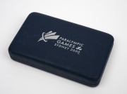 SYDNEY 2000 PARALYMPIC GAMES: PM/RAM joint-issue commemorative three-coin set, limited edition #1540/2000, comprising $100 10g gold, $5 31.6g silver, and $5 20g uncirculated bronze; offered in presentation case with CoA. - 2