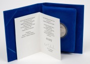 Birds of Australia: $10 silver Proof coins in folders of issue: 1990 Cockatoo (2), and 1991 Jabiru (1). Total: 3. - 2