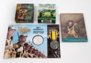 NUIE: AUSTRALIA AT WAR: Group of four coins, all in their original packaging, comprising 2015 silver $5 Landing At Gallipoli, 2015 copper $1 Gallipoli Landing, 2016 silver $1 Battle Of Long Tan, and 2016 silver-enriched copper $1 Rats of Tobruk.