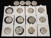 Two Shillings: FLORINS: 1951 Federation Jubilee, (16) mainly EF-Unc.