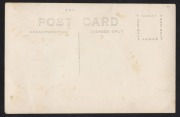 POSTCARDS: WOOL: "Sang-Bleu" merino, bred at Fairlie Grange Stud, near Jerilderie, NSW, circa 1920; silver gelatin print RP postcard, Unused. - 2