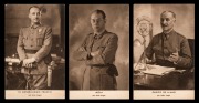 POSTCARDS: SPANISH CIVIL WAR: An impressive set of thirty 1939 postcards by famed Spanish photographer Jalon Angel, featuring photographic portraits of prominent Nationalist military men, including Francisco Franco, Emilio Mola, Queipo De LLano, Miguel Ca