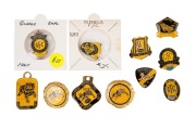 GLENELG FOOTBALL CLUB: Group of eleven different 1960-1979 membership badges.