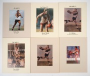 SWANS BEST AND FAIREST: Collection of twenty-two signed pictures, all window mounted, 25.5 x 20cm overall; noted Ron Clegg, Jim Taylor, Jim Dorgan, Bob Skilton, Peter Bedford, Ricky Quade, Graham Teasdale, Bernie Evans, Paul Kelly, plus seventeen unsigned - 4
