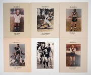 SWANS BEST AND FAIREST: Collection of twenty-two signed pictures, all window mounted, 25.5 x 20cm overall; noted Ron Clegg, Jim Taylor, Jim Dorgan, Bob Skilton, Peter Bedford, Ricky Quade, Graham Teasdale, Bernie Evans, Paul Kelly, plus seventeen unsigned - 5