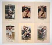 SWANS BEST AND FAIREST: Collection of twenty-two signed pictures, all window mounted, 25.5 x 20cm overall; noted Ron Clegg, Jim Taylor, Jim Dorgan, Bob Skilton, Peter Bedford, Ricky Quade, Graham Teasdale, Bernie Evans, Paul Kelly, plus seventeen unsigned - 6