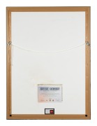 GEELONG: 2017 signed team guernsey with certificate of authenticity, attractively framed and glazed, 104 x 77.5cm overall. - 2