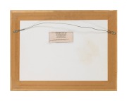 GEELONG: Attractively framed and glazed display featuring signed photographs of Graham "Polly" Farmer and Gary Ablett Sr., with details of careers and accompanying CoA, 50.5 x 67cm overall. - 2