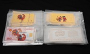 Group of thirty attractively-produced novelty Year Of The Rooster 'gold foil' banknote/bank card sets, each bearing dubious CoA stating the supposed gold and silver content. Good for party favours. (30 items)