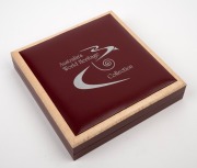 AUSTRALIA'S WORLD HERITAGE COLLECTION: 2003 RAM 99.9% silver seven-medallion set, in presentation box with CoA. - 2