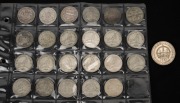 Two Shillings: 1924-1960 duplicated range; mixed condition, together with a 1937 Crown. (24)