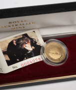 TWO HUNDRED DOLLARS, 1994 $200 gold Tasmanian Devil, Proof; in original case of issue with CofA. - 2