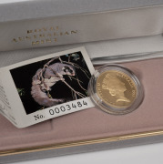 TWO HUNDRED DOLLARS, 1993 $200 gold Possum, Proof; in original case of issue with CofA. - 3