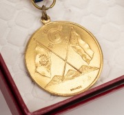PHILIPPINES: 1950-53 Korean Campaign Medal with enamelled ribbon bar and lapel pin. The medal recognizes the 1,468-troop contingent (PEFTOK) that served in Korea, including participation in the Battle of Yultong and Hill Eerie. - 3