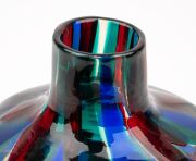 FULVIO BIANCONI (1915-1996) vase a tessere e triangolari for VENINI & Co. MURANO, circa 1955, bearing remains of original paper label, 18cm high. Note: A similar shaped vase illustrated in the publication "I Vetri Di Fulvio Bianconi" by Rossana Bossaglia - 7