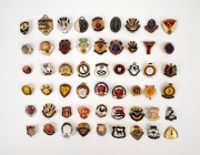 VARIOUS FOOTBALL CLUB MEMBERSHIP FOBS OR BADGES: Noted Ararat 1925, Proprietary 1947, K.R.F.C. 1948, Colac 1954, Northern United 1955, Kilburn 1957, Golden Square 1958, West Gambier 1958, Minnipa 1960, Moonta 1963, Koolymilka 1965, Strathalbyn 1972, North