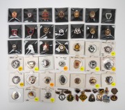 VARIOUS FOOTBALL CLUB MEMBERSHIP FOBS OR BADGES: Noted Central 1931, Semaphore Centrals 1937, South 1946, Hamilton 1948, Port Pirie 1948, Sebastopol 1951, Blyth 1957, East Launceston 1958, Wangaratta 1963, Ballarat 1967, Woomera Village 1968, Boston 1975,