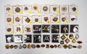 VARIOUS FOOTBALL CLUB MEMBERSHIP FOBS OR BADGES: Noted South 1926, Central 1937, South Adelaide 1937, Semaphore Central 1940, North Whyalla 1948, Redan 1950, Paskeville 1956, Streaky Bay 1957, Norwood 1960, West Torrens 1961, Brinkworth 1963, Woomera Work