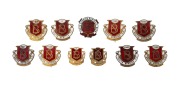 SOUTH BENDIGO FOOTBALL CLUB: 1929-1972 group of membership badges; slight duplication. (11 items)
