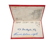 KEITH STACKPOLE - MARYLEBONE CRICKET CLUB: Stackpole's 1972 membership card, together with his eight honorary life membership cards from the years 1982 to 1989, listing all the fixtures at Lords. (9 items) - 2