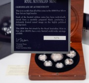 2006 Fine Silver Proof Year Set, in original case with CoA and box. - 2
