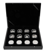 MACQUARIE MINT - 225 YEARS OF SYDNEY: 2013 twenty-four medallion set, in attractive box with CoAs; prooflike copper enriched in pure silver.