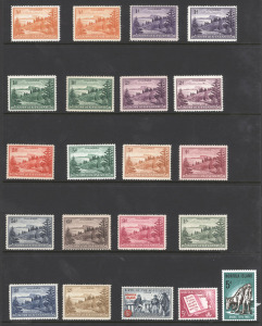 NORFOLK ISLAND: Two albums filled with MUH Norfolk Island stamps, issued in years spanning the 1960s to the 2000s, inserted individually and in strips and miniature sheets; FV $900+, highest denomination $10.