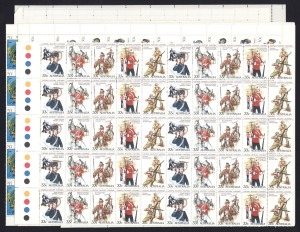 An accumulation of 1990s decimal issues, mostly in full sheets, plus 1997 Donald Bradman PNC and others; FV $210+.