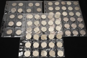 ELIZABETH II 1966 fifty cents (66), mixed condition, plus 1970 Captain Cook 50c commemoratives (14). (80 items)