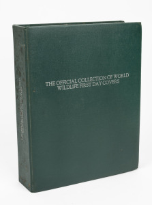 WORLD WILDLIFE FUND 1976-78: An official collection of WWF First Day Covers of the World in special album with Certificate. (108 covers).