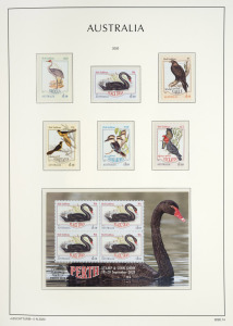2019 (end) -2023 comprehensive collection of stamps, sheetlets, etc. in a black Lighthouse hingeless album. Includes self-adhesives, International Post. MUH. FV: $1100+.