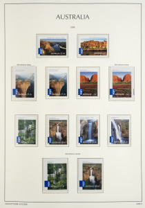 2007 - 2012 comprehensive collection in black Lighthouse hingeless album, including International Post issues, (100s) MUH. FV: $1050+.