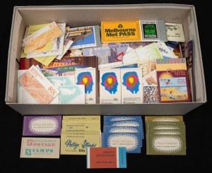 Booklets: An accumulation of stamp booklets spanning the 1970s to the 2000s; FV $930+. (qty.)