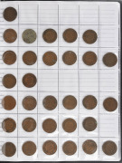 Half Penny: A 1911 to 1963 accumulation in "VST" coin album; mixed condition. (213)