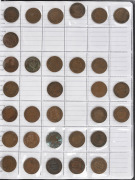 Half Penny: A 1911 to 1963 accumulation in "VST" coin album; mixed condition. (213) - 2
